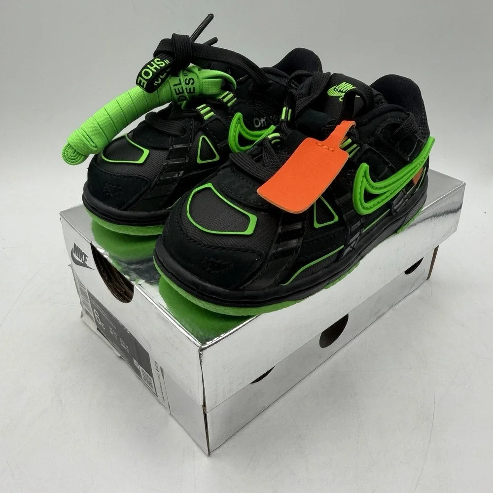 Nike X Off White Rubber Dunk OW (TD) - CW7444 001 - Size‎ 6C
